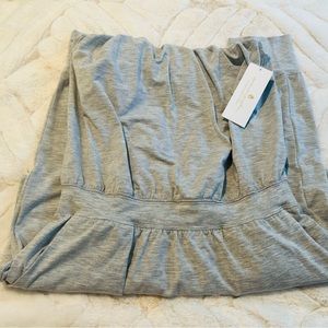 Spiritual Gangster BNWT light gray strapless jumper/onsie